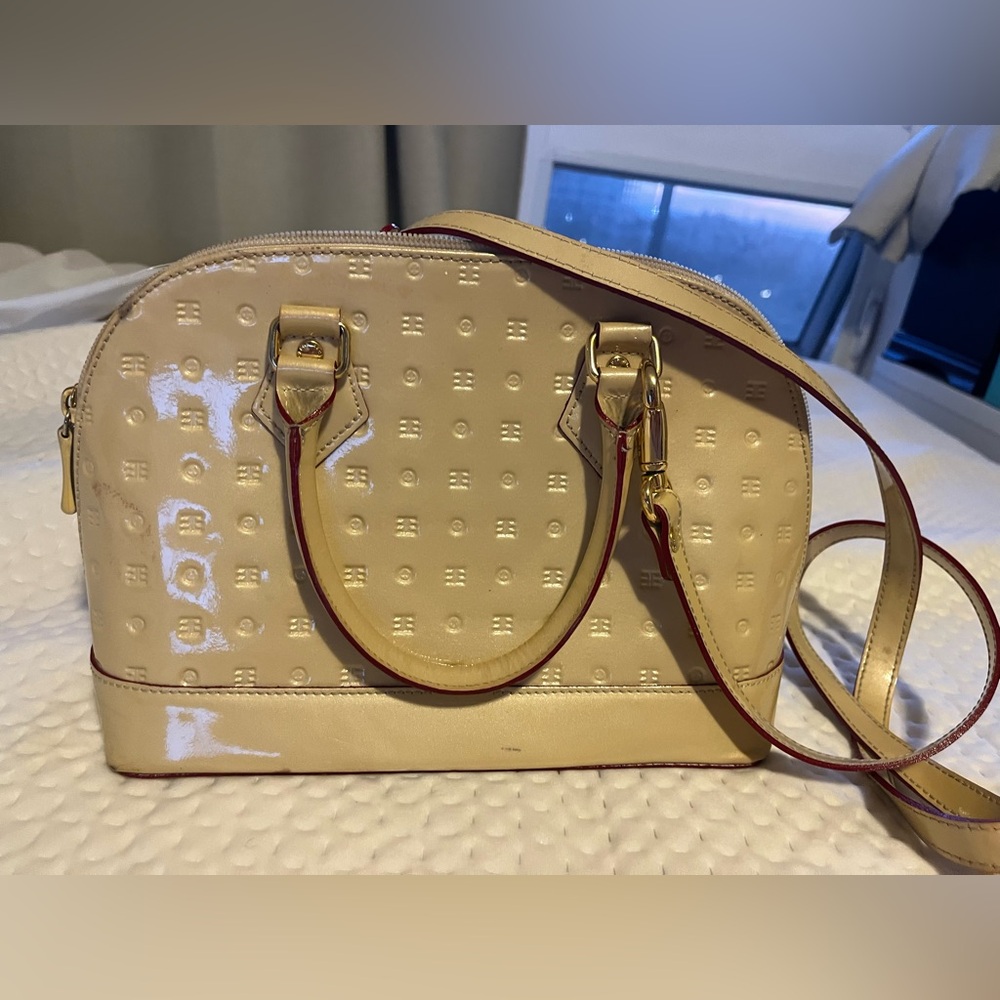 EUC arcadia handbag patent leather - Picture 4 of 7